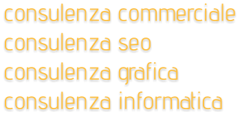 consulenza commerciale consulenza seo consulenza grafica consulenza informatica